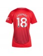 Manchester United Casemiro #18 Zenski Domaci Dres 2024-25 Kratak Rukavima